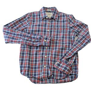 Men’s Abercrombie & Fitch Muscle Plaid Button Down Vintage Y2K